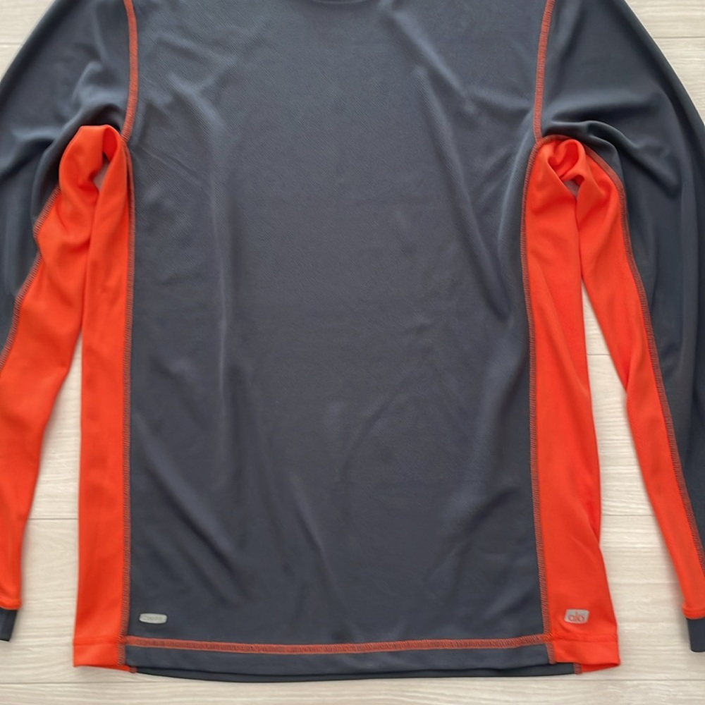 Alo Grey & Orange CoolFit Jersey - Picture 3 of 13